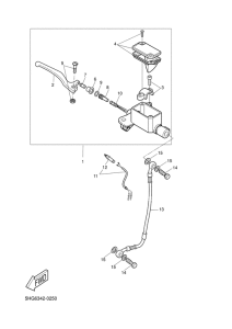 CW50 Главный тормозной цилиндр
