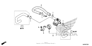GL1800C Клапан нагнетание воздуха