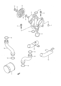 GSX750 Маслонасос