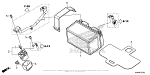 CB500X (ABS) Аккумулятор