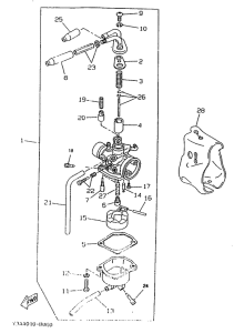 CW50RSX Карбюратор