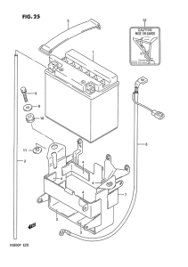 VX800 Аккумулятор
