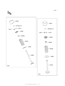 EX300 Клапана