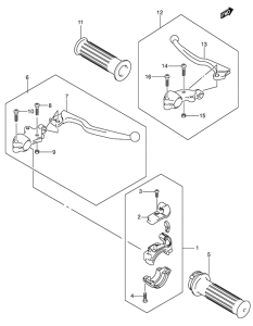 JR80 Рулевой рычаг