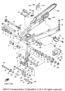 XT600EAC Бугель