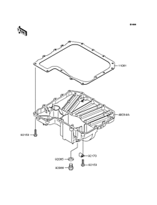 ZR1000 Маслянный поддон