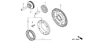 FSC600 Муфта стартера