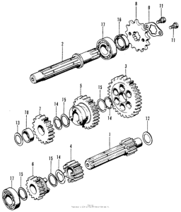Z50A Трансмиссия