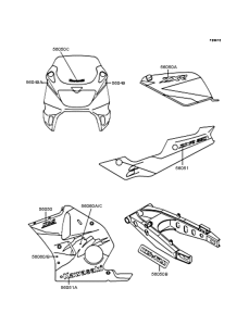 ZX250 Наклейки