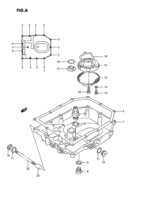 GSX1100 Маслосборник