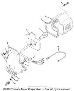 CS3C Задний фонарь