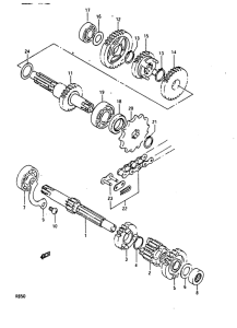 RB50 Трансмиссия