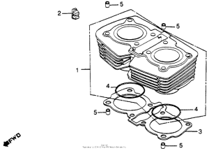 CB450S Цилиндры