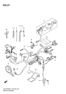 DR-Z400 Жгут проводов