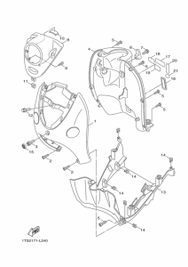 XC50 Щиток облицовочный