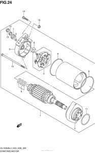 DL1000 (ABS) Стартер