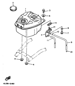 CW50 Топливный бак