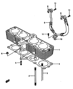 GSX-750 Цилиндр