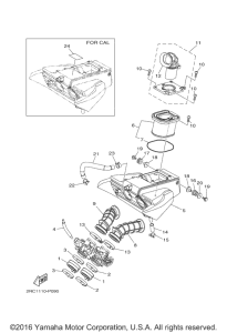 FZ07 Впускная система
