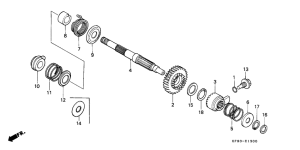 XL185 Кик стартер