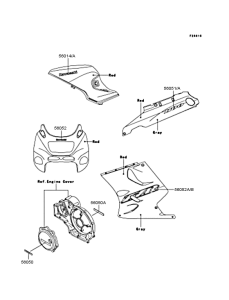 ZX1100 Наклейки
