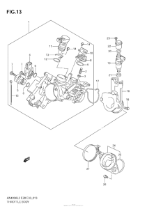 AN400 (ABS) Throttle Body (An400Za L2 E28)