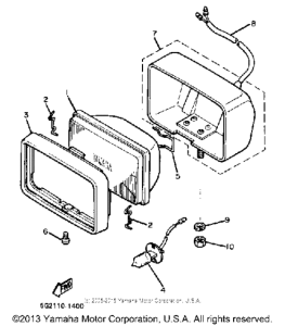 XJ750RK Auxiliary light