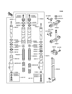  Передняя вилка