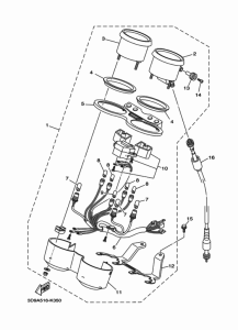 YBR125ESD Приборы