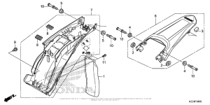  Задний бампер