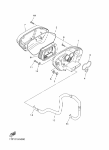 XVS950CR Впускная система 2
