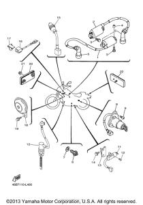 XV250 Электрика