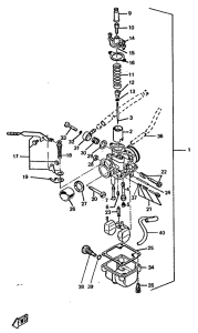 DT50R Карбюратор