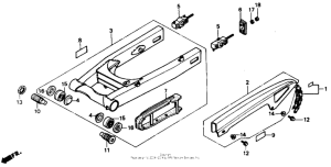 VTR250 Маятник
