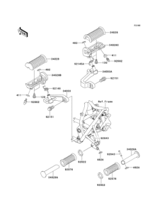 EJ650 Подножки
