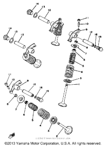 XS360C Valve rocker arm