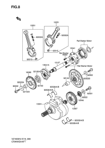 VZ1600 Вал коленчатый