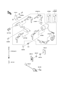 VN800 Замок зажикания