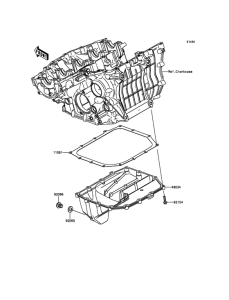ZX1000 Маслянный поддон