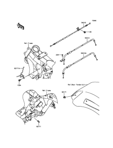 VN1700 Тросы управления