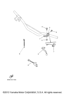 YZ80M1 Рулевые переключатели