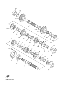 FJR1300A Трансмиссия