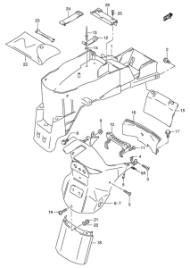 TL1000 Заднее крыло