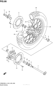  Переднее колесо