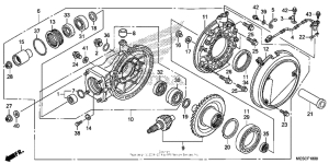 ST1300 (ABS) Редуктор