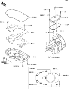 EJ650 Поддон картера