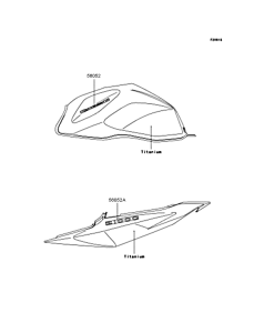 ZR1000 Наклейки