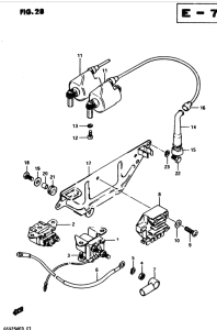 GSX250 Equipo electrico