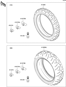 ZX600 Покрышки