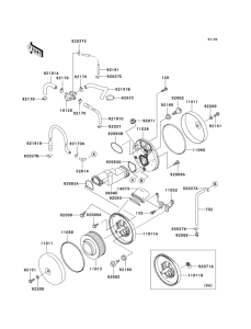 VN1500 Air cleaner(1 / 2)